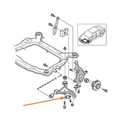 Steering stop limit Control arm