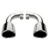 Exhaust pipe oval exposed Tailpipe Kit