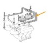 Fuel pipe Flow divider - Injector 3rd cylinder 