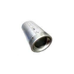 Exhaust pipe oval exposed Tailpipe