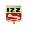 Embleem spatbord "122S"