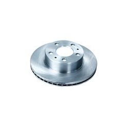Brake disc Front axle perforated vented