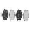 Brake pad set Front axle from '80