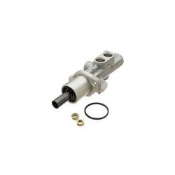 Master brake cylinder for vehicles with TRACS