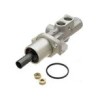 Master brake cylinder for vehicles with TRACS