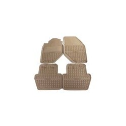 Floor accessory mats Synthetic material beige