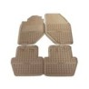 Floor accessory mats Synthetic material beige