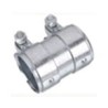 Pipe connector, Exhaust system 60 mm 90 mm Stainless steel