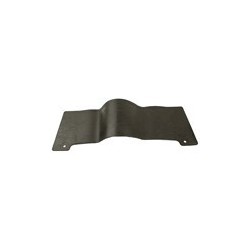 Floor accessory mat, single Rubber black rear