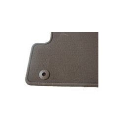 Floor accessory mats Velours brown