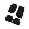 Floor accessory mats Velours black-grey