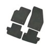 Floor accessory mats Velours black-grey
