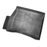 Floor accessory mat, single Rubber grey front right