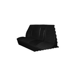 Upholstery Rear seat Seat surface Back rest black Kit