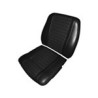 Upholstery Front seat Seat surface Back rest black Kit for one Seat
