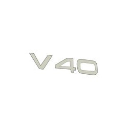 Embleem achterpaneel "V40"^