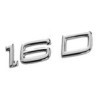 Embleem achterklep "1.6D"