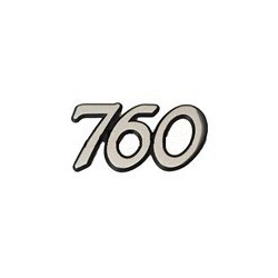 Emblem Trunk lid "760" to '85