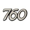 Embleem kofferdeksel "760"^