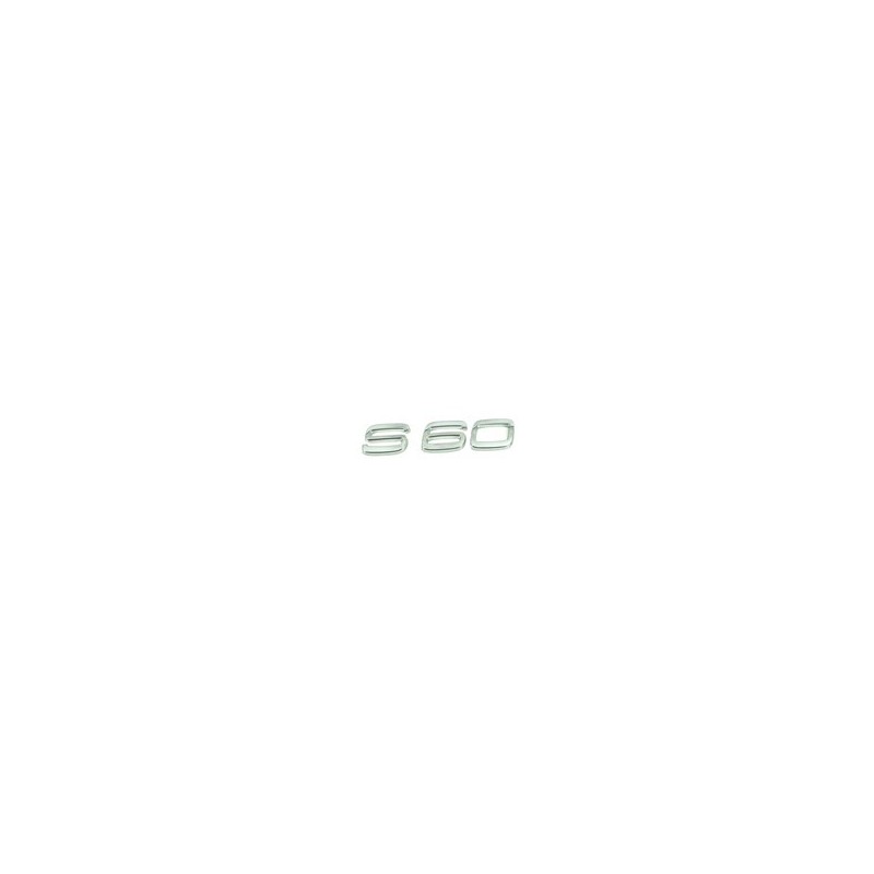 Embleem kofferbakdeksel "S60" vanaf '04