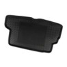 Trunk mat Synthetic material Rubber black