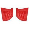 Interior panel A-pillar red Kit for both sides from '64 to '69