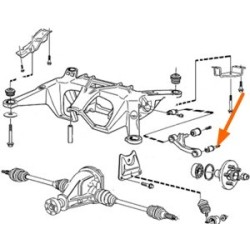 Bushing, Suspension Control arm, upper outer