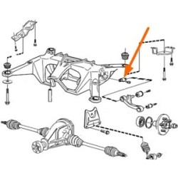 Bushing, Suspension Control arm, upper front