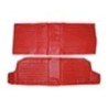 Upholstery Rear seat Seat lower Seat upper red Kit