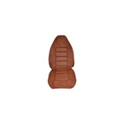 Upholstery Front seat Seat lower Seat upper Leather brown Kit