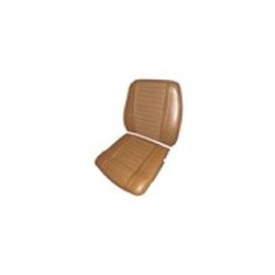 Upholstery Front seat Seat lower Seat upper Vinyl brown Kit