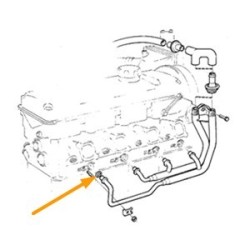 Gasket, Distributor tube, Secondary air system Kit