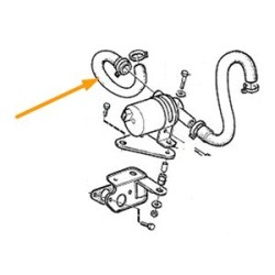 Bypass hose Idling actuator - Intake manifold 