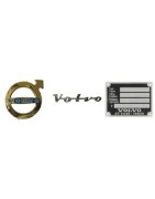 Emblemen en stickers VOLVO PV 444, PV445, PV544
